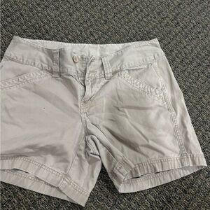 The North Face Women's Light Gray Cargo Shorts